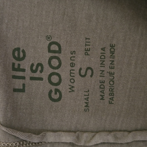 Life Is Good V neck top - Picture 3 of 8